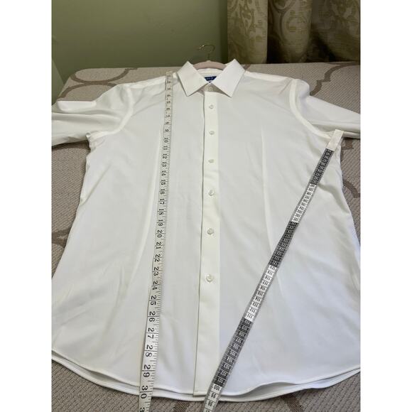 Men’s Apt. 9 Performance Slim-Fit wrinkle resistant Dress Shirt, size Medium - Picture 5 of 11
